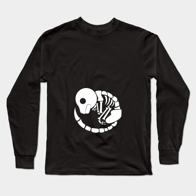 Dino Embryo Long Sleeve T-Shirt by TheArtArmature